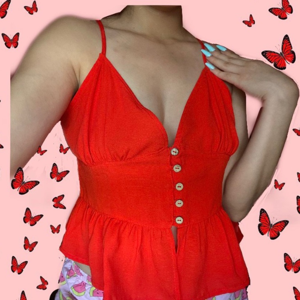 Red Papaya Top
